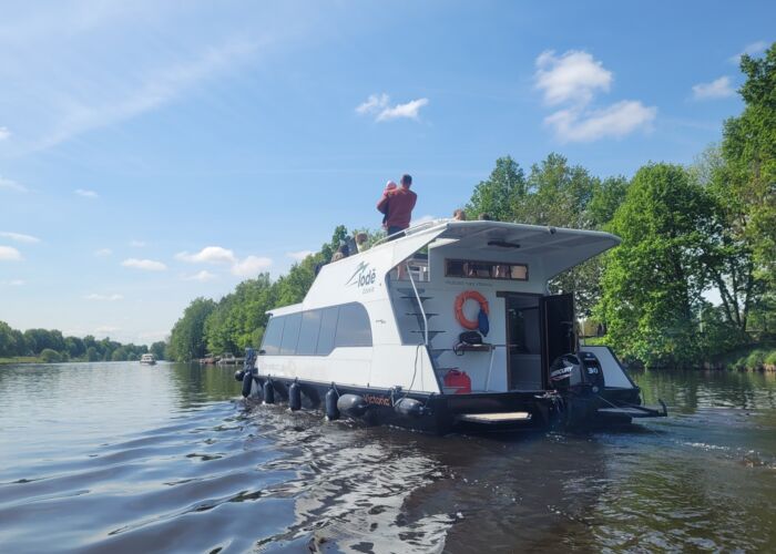 Hausbót Victoria v Hluboké nad Vltavou