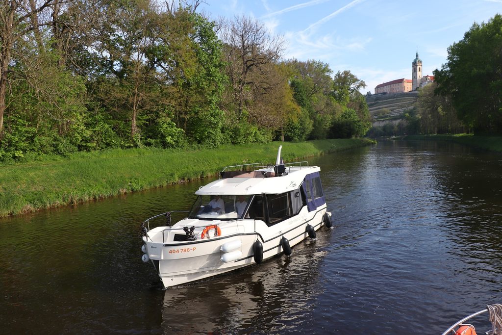 SC35 v ústí Vltavy na Mělníku